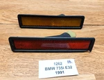 88-94 Oem Bmw E32 735I 740I 750IL Bumper Side Marker Light Reflector Set *. Fixed Price $49.95.