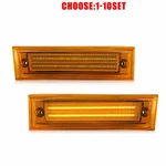 Full Led Side Marker Lights Amber Lens For Chevy Gmc Pickup Truck 1981-91 2-10X. Fixed Price $89.29.