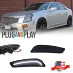 Smoke Lens Front Bumper White Led Side Marker Light For 03-07 Cadillac Cts V. Fixed Price $26.99.