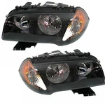 For 04 05 06 X3 Front Halogen Headlamp W/bulb Pair Set. Fixed Price $592.95.
