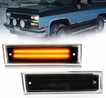 Smoke Led Side Marker Light For 1981-1991 Chevy Gmc K10 C10 C20 C30 Suburban C/k. Fixed Price $25.99.