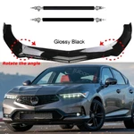 Front Bumper Lip Splitter Spoiler Glossy Black For 23-25 Acura Integra A-spec. Fixed Price $85.49.