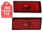 1970-1974 Corvette C3 Rear Side Marker Light Assemblies Usa Made. Fixed Price $181.00.