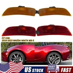 Front / Rear Reflector Bumper Side Marker Lights For 2016-2023 Mazda Miata MX-5. Fixed Price $15.19.