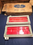 NOS1973 Ford Ltd Lh& Rh Quarter Panel Side Lights D3AB-15A464-AA/D3AB-15A465-AA. Fixed Price $75.00.