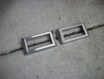 1968 Camaro Chevelle Ss Nova Camino Gm Rear Side Marker Bezels 3927459. Fixed Price $19.99.
