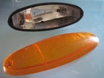 Original Porsche 914 Hella Front Park Light Assembly. Fixed Price $195.00.