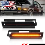 Smoked Amber Led Front Side Marker Lights For 1984-1992 Vw Golf Gti MK2 Jetta A2. Fixed Price $27.99.