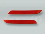 Sedan Red Rear Bumper Reflectors Covers Pair Fits 2012-2014 Bmw 3-SERIES F30. Fixed Price $46.90.