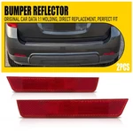 1/2X Bumper Reflector For 2010-2017 Chevrolet Equinox Rear Passenger/driver Side. Fixed Price $19.94.