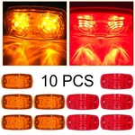 10PCS Amber Red Clearance Light 12 Led Truck Trailer 4 Inch Side Marker. Fixed Price $24.20.