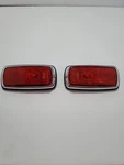 Mercedes Rear Marker Red Lens Left & Right W109 W110 0008260641 0008260541. Fixed Price $499.99.