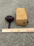 Vintage Do-ray Two Way Clearance Lamp Color Red Amber NO.1255B Early Truck Bus. Fixed Price $45.00.