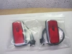 Vintage Genuine Mercedes Rear Side Marker Set, 0008260141, 0008260242. Fixed Price $199.99.