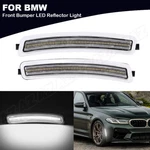 6000K Led Side Marker Bumper Reflector Light For Bmw Series G30 F90 M5 17-22. Fixed Price $35.99.