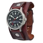Messerschmitt Pilot Watch ME109-42R7 Red Waterproof 5ATM With Leather Band. Fixed Price $194.56.