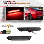 2PCS Style Red Led Rear Side Marker Lights For 2010-2015 Chevrolet Camaro. Fixed Price $32.99.