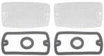 1970-72 Plymouth Valiant/duster/scamp Park Lamp Lens And Gasket Set. Fixed Price $74.05.