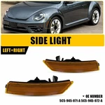 For 2012-2023 Vw Beetle Tiguan Amber Bumper Side Marker Signal Light Housing Eoa. Fixed Price $14.24.