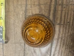 Doray Glass Amber Behive Lens Bl 25 Dc Vintage. Fixed Price $14.95.