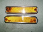 Pair Of 1973-1980 Chevy Gmc Pickup Truck Side Marker Lights Amber Lens #5. Fixed Price $24.99.