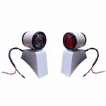 Butler Style Side Lamp Set With Bracket White ATJ2071 54575182, 54575183, S43041. Fixed Price $77.30.