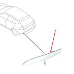 Bmw X1 F48 Rear Bumper Right Deflector 61617355548 2016OEM. Fixed Price $49.29.