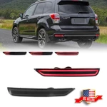 Smoke Rear Bumper Reflector Led Signal Brake Light 2008-2018 Subaru Forester. Fixed Price $49.99.
