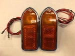 Jaguar XJ6 XJ12 Lucas L824 Amber Side Marker Lamp Pair Light Yellow Pcs. Fixed Price $363.76.