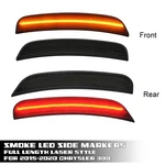 For 2015-2020 Chrysler 300 4 Pcs Front & Rear Smoked Lens Led Side Marker Lights. Fixed Price $44.79.