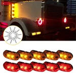 2.6" Led Thin Light Side Clearance Marker Red/amber Combo Super Bright. Fixed Price $16.14.