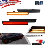 Front&rear Lens Side Marker Lights Led Kit For 2015-2023 Dodge Challenger Smoked. Fixed Price $29.99.
