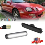 Jdm Style Smoked White Led Front Side Marker Lights For 1994-1999 Toyota Celica. Fixed Price $29.99.