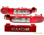 Nissan Genuine Cube NZ12 Tail Lights Rear Lamps Set Used From Japan. Fixed Price $129.98.