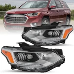 Full Led For 2018-2021 Chevy Traverse Headlights Driver&passenger Assembly Set. Fixed Price $349.99.