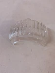 New Signal-stat 24-108 Half-round Clear Plastic Marker Light License Lamp Lens. Fixed Price $15.95.