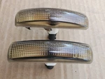 Land Rover LR2 LR3 LR4 Smoked Indicator Lamps W/orange Bulbs Set Of Oem. Fixed Price $30.00.