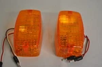 New Nos Pm Amber Lens Cover+light Complete SAE-IPRST-79-DOT, 306-25. Fixed Price $35.00.