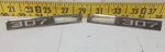 Used Oem Gm Lh/rh Set Side Emblem Bezel 1969 Chevrolet Chevelle "307" (683). Fixed Price $64.95.