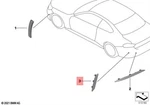 Genuine Bmw G42 220D 220I 230I M240IX Rear Reflector Left 63148078491. Fixed Price $28.80.