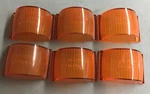 (lot Of 6) SAE-PC-70 PM-124 15 Light Cover (B390). Fixed Price $26.00.