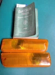 Datsun 520 521 Pickup Truck Front Turn Signal Light Lens Genuine Nos Japan Lh+rh. Fixed Price $179.10.