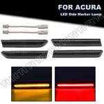 4X Led Side Marker Lights For 2007-2008 Acura Tl *type Only* Smoked Front Rear. Fixed Price $68.39.