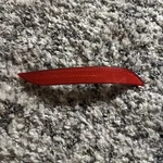 Bmw X1 E48 2007-15 Rear Right Hand Side Bumper Red Reflector 7314884 Oem. Fixed Price $30.00.
