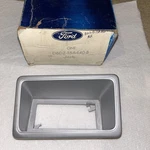 Nos Ford Maverick & Comet Right Hand Marker Lamp Bezel D6DZ-15A440-B. Fixed Price $50.00.