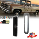 Smoked White Led Side Marker Lights 73-80 Gmc Chevy Pickup Blazer Suburban Jimmy. Fixed Price $29.99.