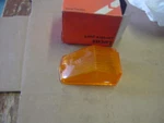 Nos Lucas Front Side Turn Signal Amber Lens Mgbgt Mgcgt. Fixed Price $15.00.