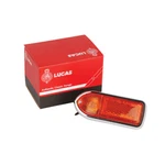 Lucas L824 Left Hand Front Side Marker Lamp Amber Lens Reflector BHA4969. Fixed Price $106.96.