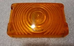 Vintage Berg Amber Marker Light Lens 120003. Fixed Price $9.99.