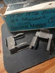 Nos GM#1233020 Buick Gs Skylark Side Marker Lamp Retainers 1970, 1971, 1972. Fixed Price $19.00.